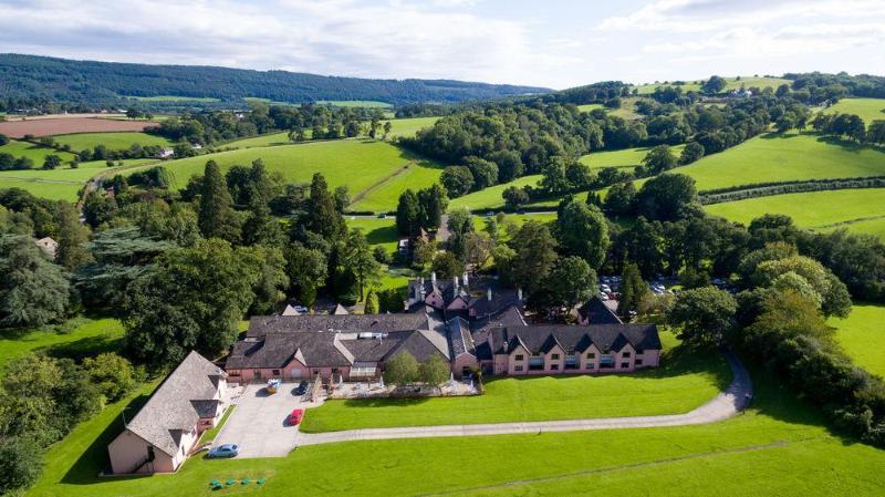 Cwrt Bleddyn Hotel & Spa Usk Luaran gambar